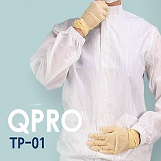 [QPRO] TP-01 방진복/제전복/무진복 투피스 C카라형 (미얀마산)